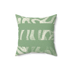 Sage-age Faux Suede Pillow set