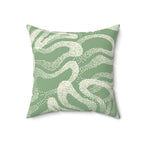 Sage-age Faux Suede Pillow set